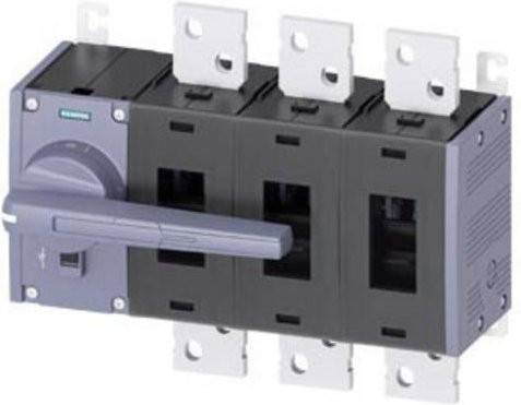Siemens Lasttrennschalter 3polig 1250A 8 Schließer 8 Öffner 690 V/AC grau 690 V/AC 3KD52320RE100 - Bild 1