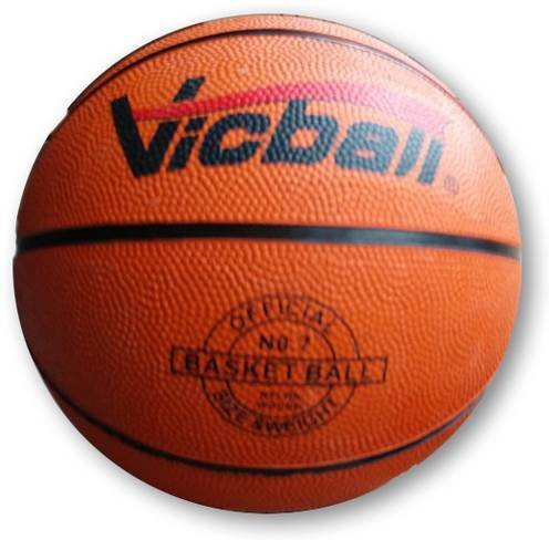 NSP Basketball aus Gummi in Größe 7, unaufgeblasen - Bild 1
