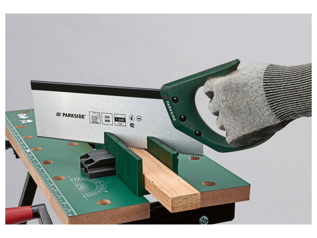 Parkside Sägen-Set PSHM 5 A1 für Holz, 3-teilig oder 6-teilig, grün - Bild 1