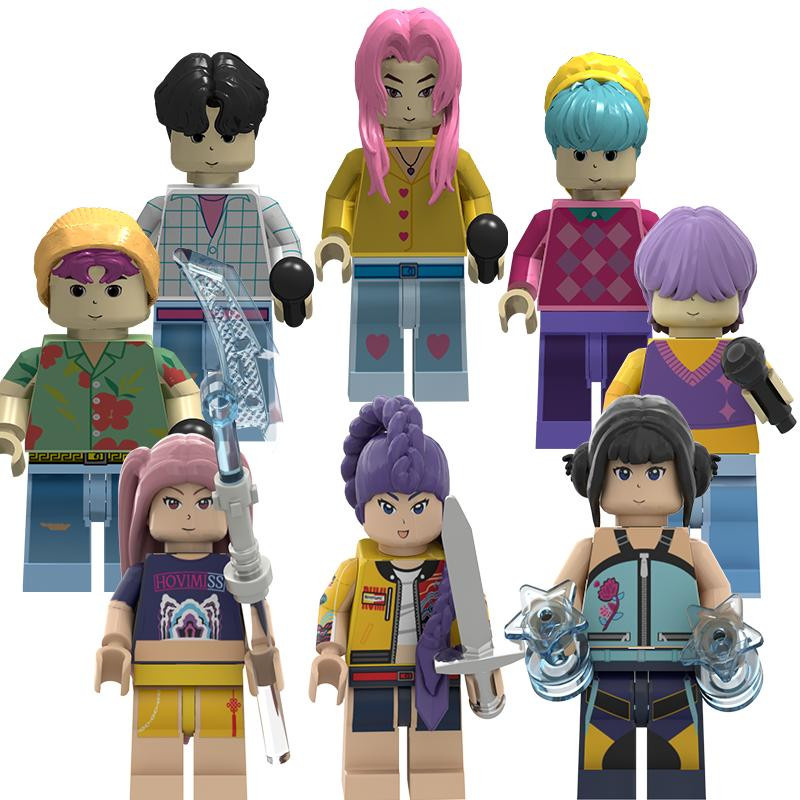 KPop Dämonenjäger Bausteine mit Puppen, 6-12 Jahre - Bild 2