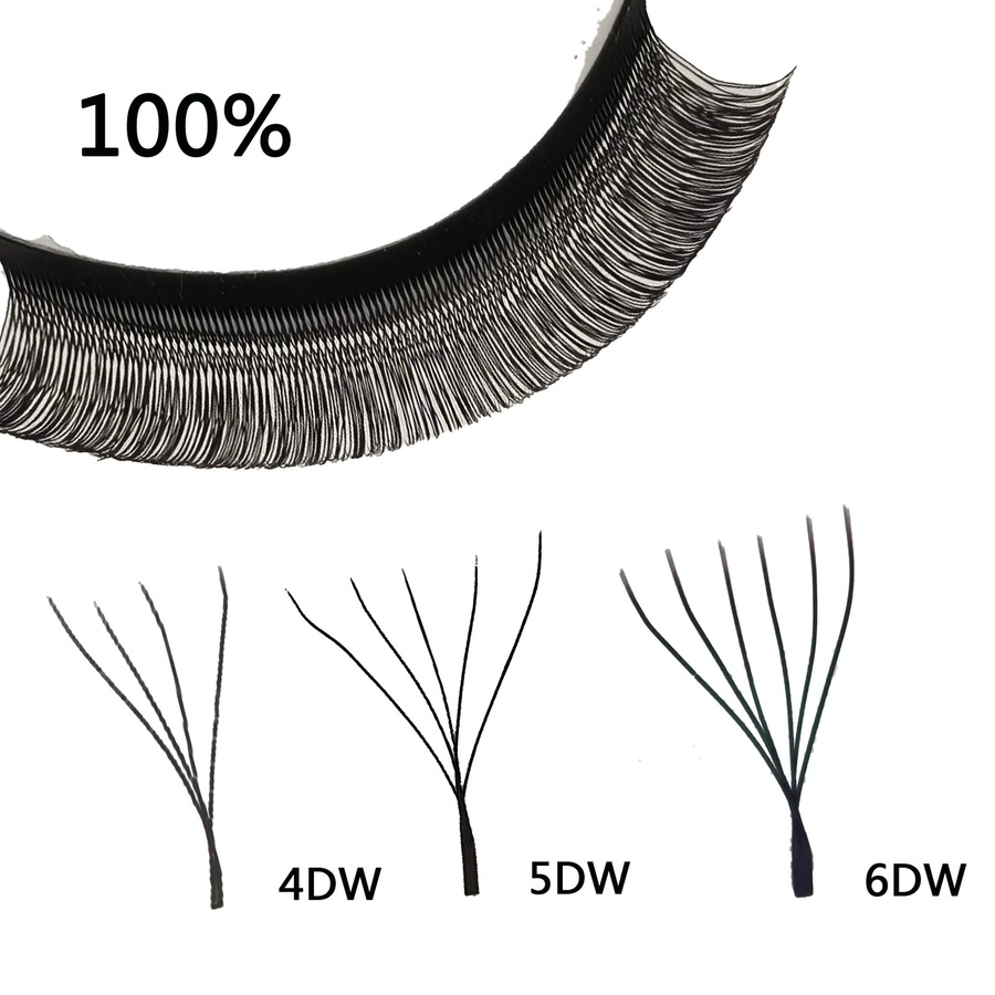 Tbestt Wimpern Extensions, Black, Unisex - Bild 5