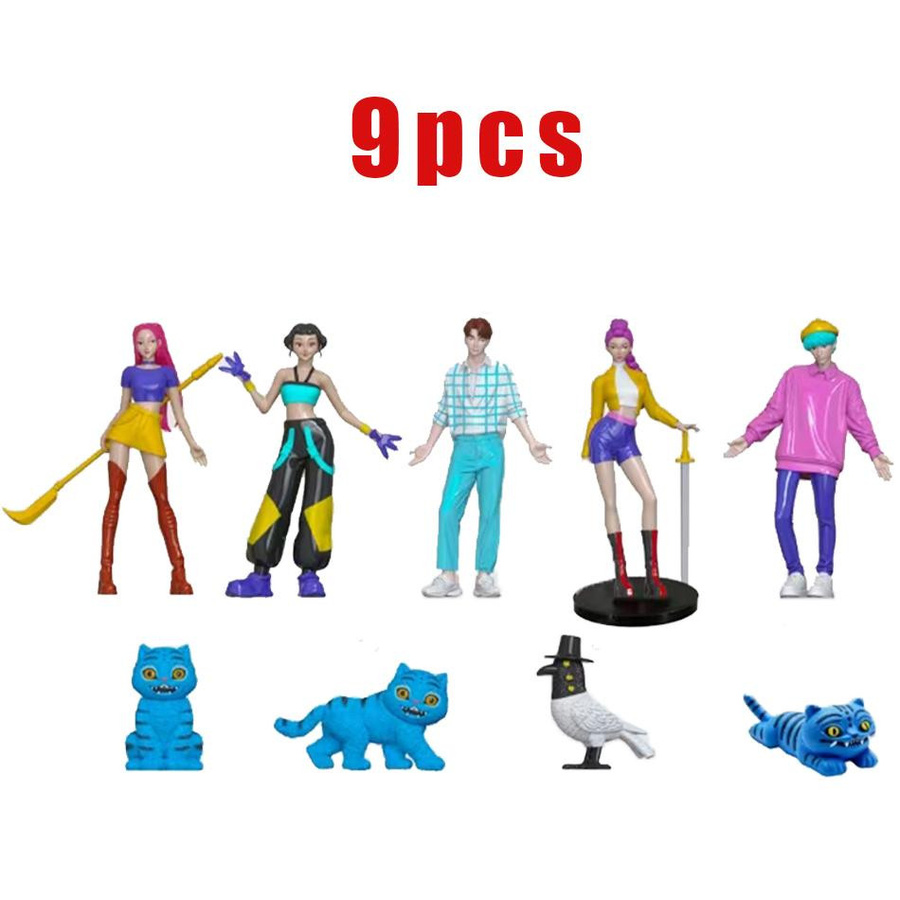 Fashnics Dämonenjäger Actionfigur Puppe 7-12 Stück - Bild 1