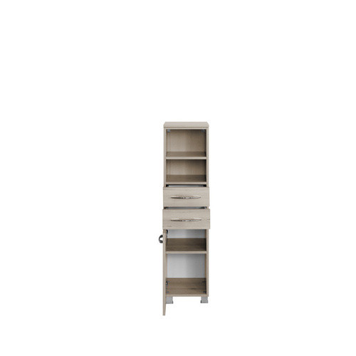 HELD MÖBEL Midischrank Portofino in Beige und Multicolour, B/T/H: 30 x 35 x 117 cm - Bild 2