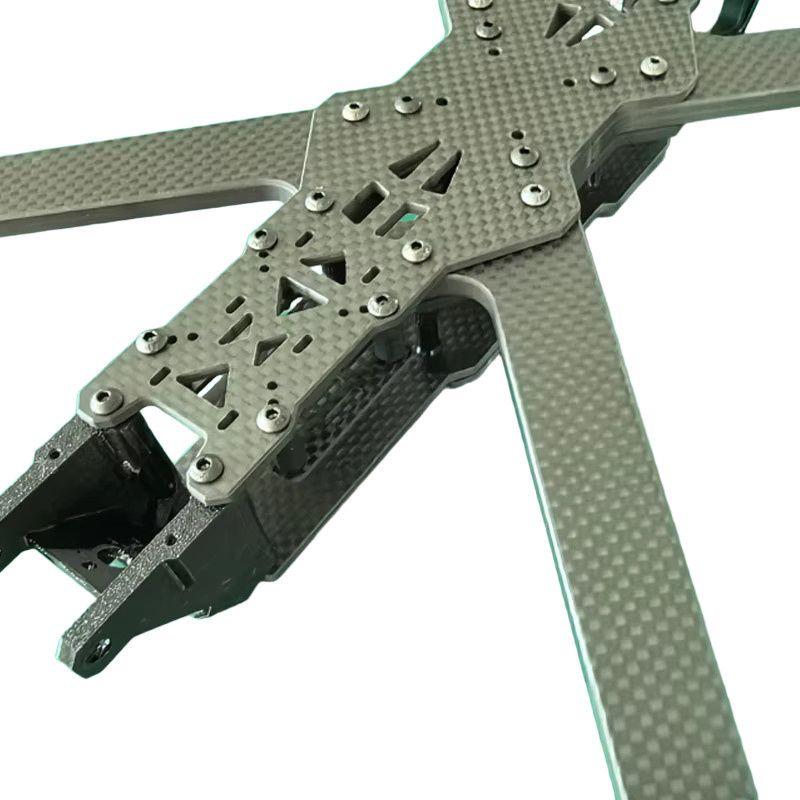 FX Quadcopter-Rahmenkit, 10 Zoll, Carbonfaser, Schwarz - Bild 2