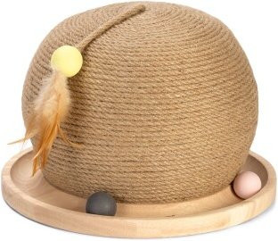 Designed by Lotte DBL Kratz- und Spielball Holz - Bild 1