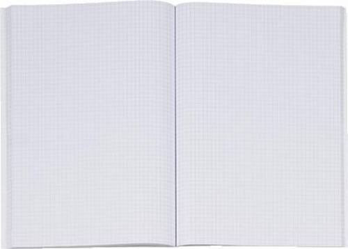 König & Ebhardt Notizbuch Kladde 8614272-600SB96, DIN A4, kariert, Rot/Grau, 96 Blatt, Hardcover - Bild 1