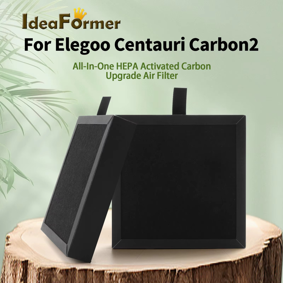 Elegoo 3D-Filtersieb mit Aktivkohle zur Absorption flüchtiger organischer Verbindungen für den Centauri Carbon2 Drucker in Schwarz - Bild 3