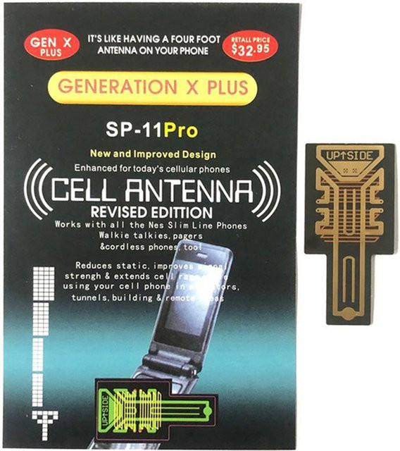 Sp11 Pro Tragbarer Handy Signal Verstärker Aufkleber zur Signalverbesserung kompatibel mit iPhone 15, Samsung und Xiaomi - Bild 1