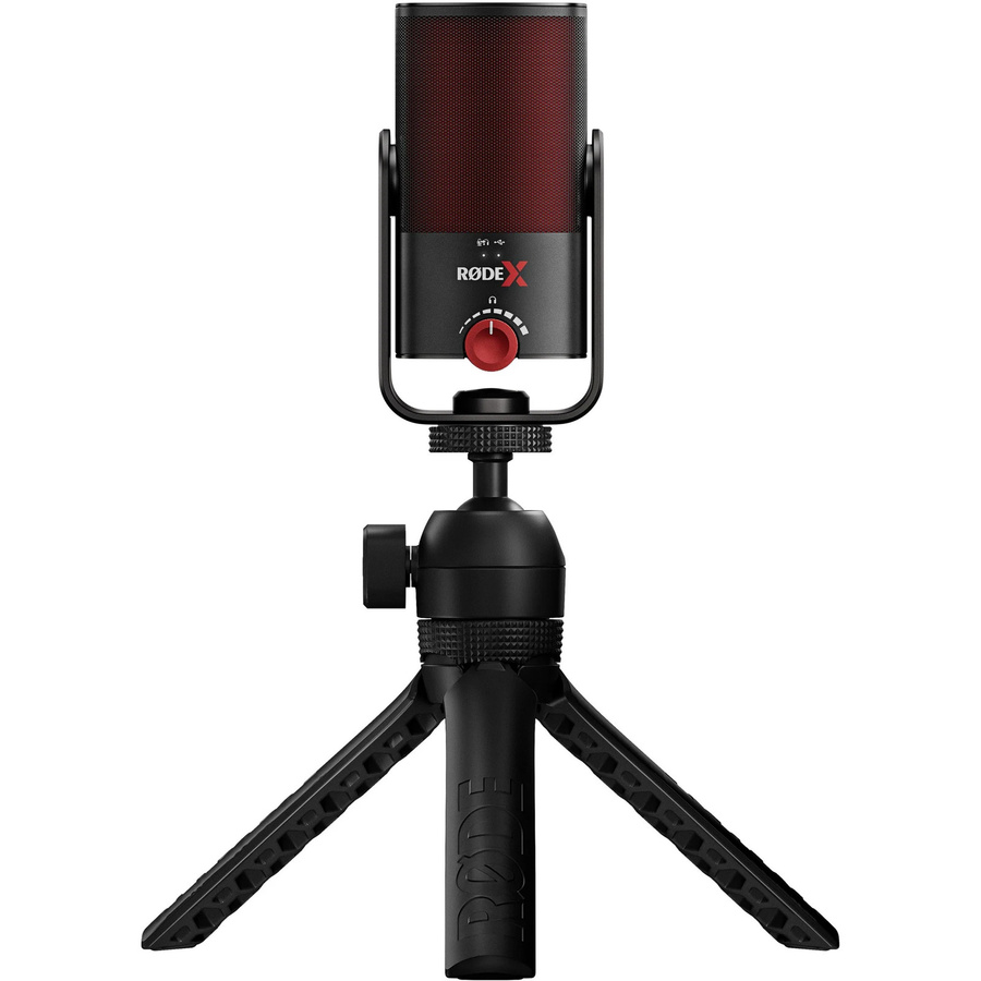 RØDE XCM-50 Kondensatormikrofon in Schwarz und Rot mit USB-C und 3,5 mm Klinkenanschluss - Bild 1