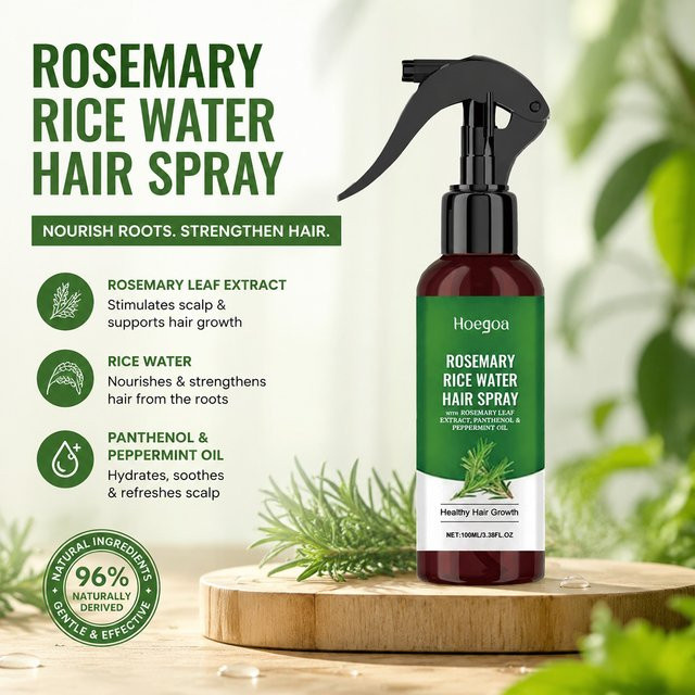 HOEGOA Haarspray mit Rosmarinextrakt - Bild 1