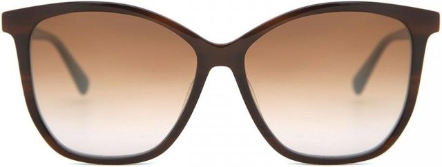 Longchamp Lo708s Sonnenbrille, Cat-Eye, Vollrand, Kunststoff, beige, Unisex - Bild 1