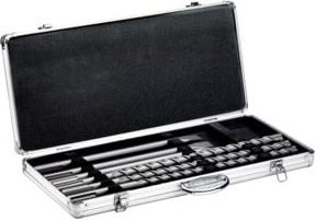 Metabo SDS-max Bohrer- und Meisselset SP, 7-teilig, silberfarben, mit Hartmetallspitze - Bild 1