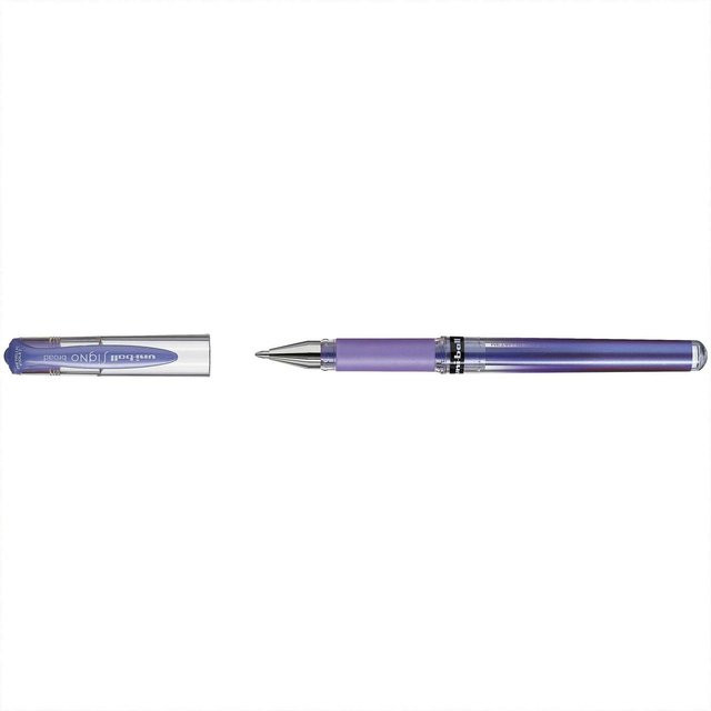 Faber-Castell Uni-Ball Signo Broad UM-153 Gelroller Violett-Metallic mit 1mm Spitze - Bild 1