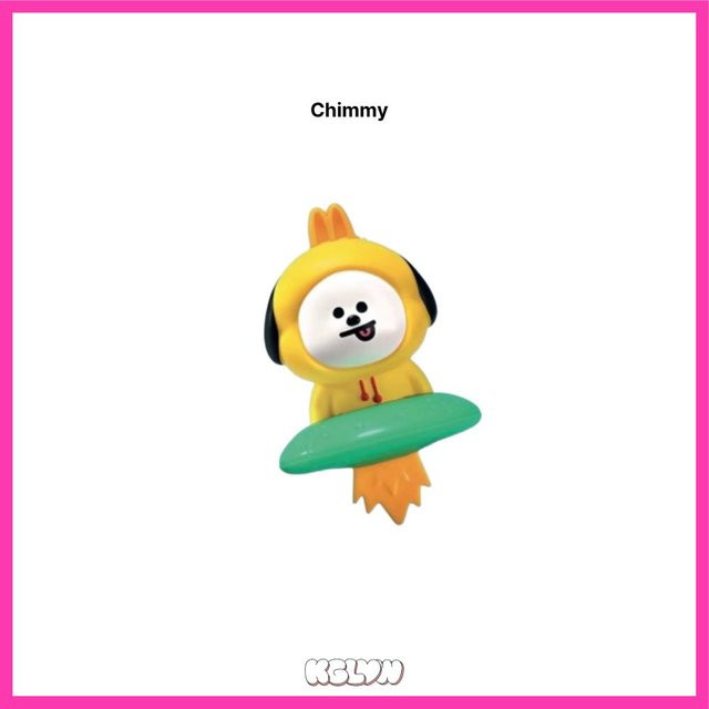 BT21 Chimmy, Einzelfigur, Tiere, Kunststoff, Gelb - Bild 1