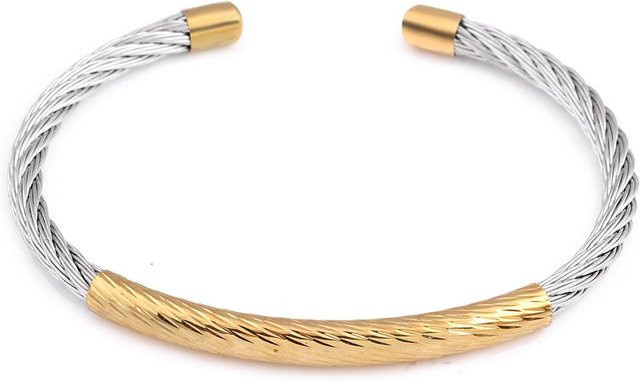 Wucifang Jewelry Armband, Titan, Bicolor, Damen - Bild 1