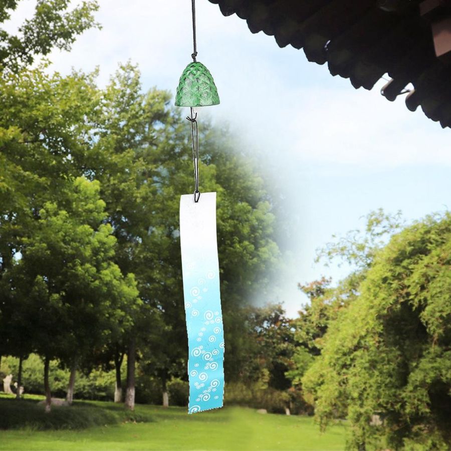 KONNWEI Windspiel aus Metall und Eisen als hängendes Gartenornament für Haus und Hinterhof, B/T/H: 40 x 40 x 40 cm - Bild 4