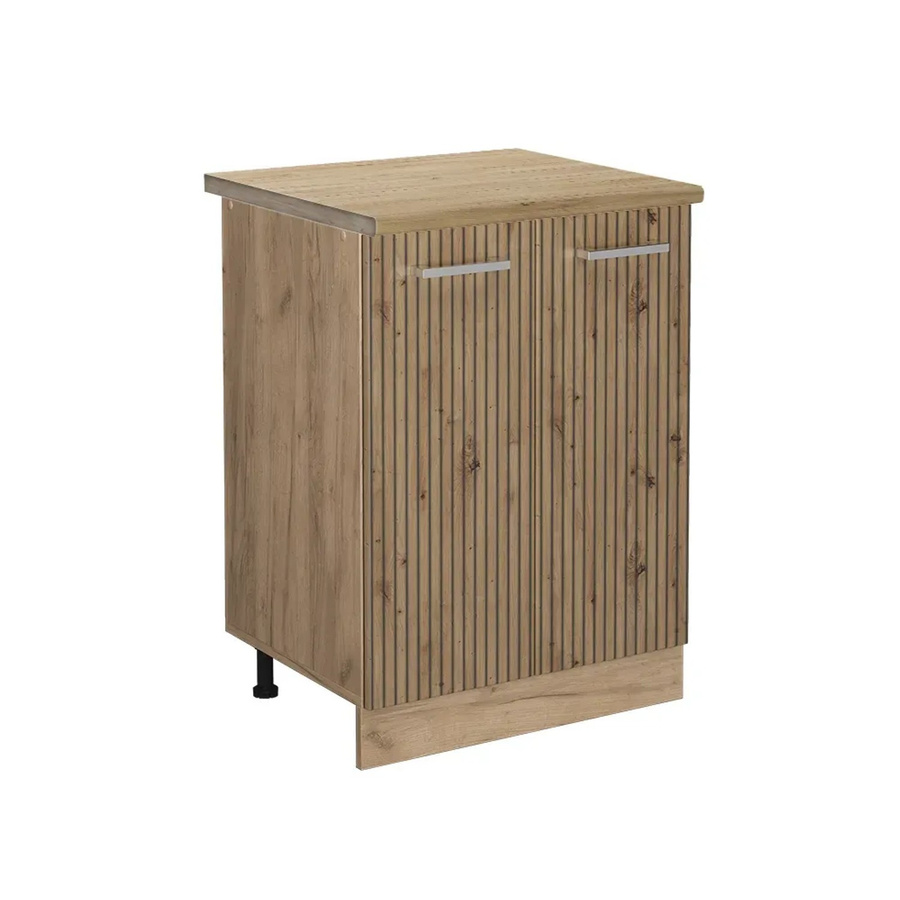 Vicco Küchenunterschrank R-Line Artisan-Eiche/Goldkraft Eiche, Breite: 60 cm - Bild 2