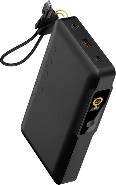 Xtorm NextGen 70 W Powerbank mit 45.000 mAh in Schwarz mit USB-A und USB-C Anschlüssen - Bild 1