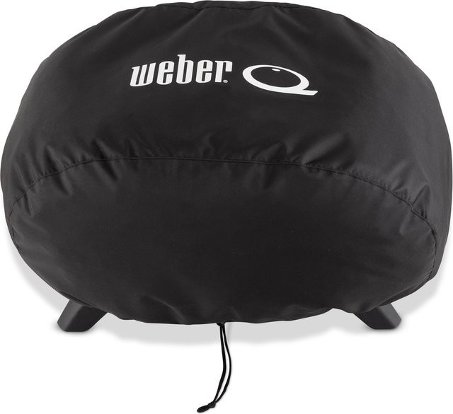 Weber Premium Abdeckhaube für Q-1000 Gasgrills, schwarz, B/H/T: 67 x 35 x 45 cm - Bild 1