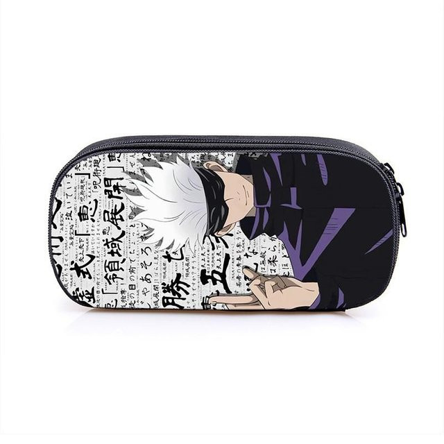 Jujutsu Kaisen Gojo Satoru Anime Federmäppchen von Yi Fuling in Multicolour mit Cartoon-Druck - Bild 1