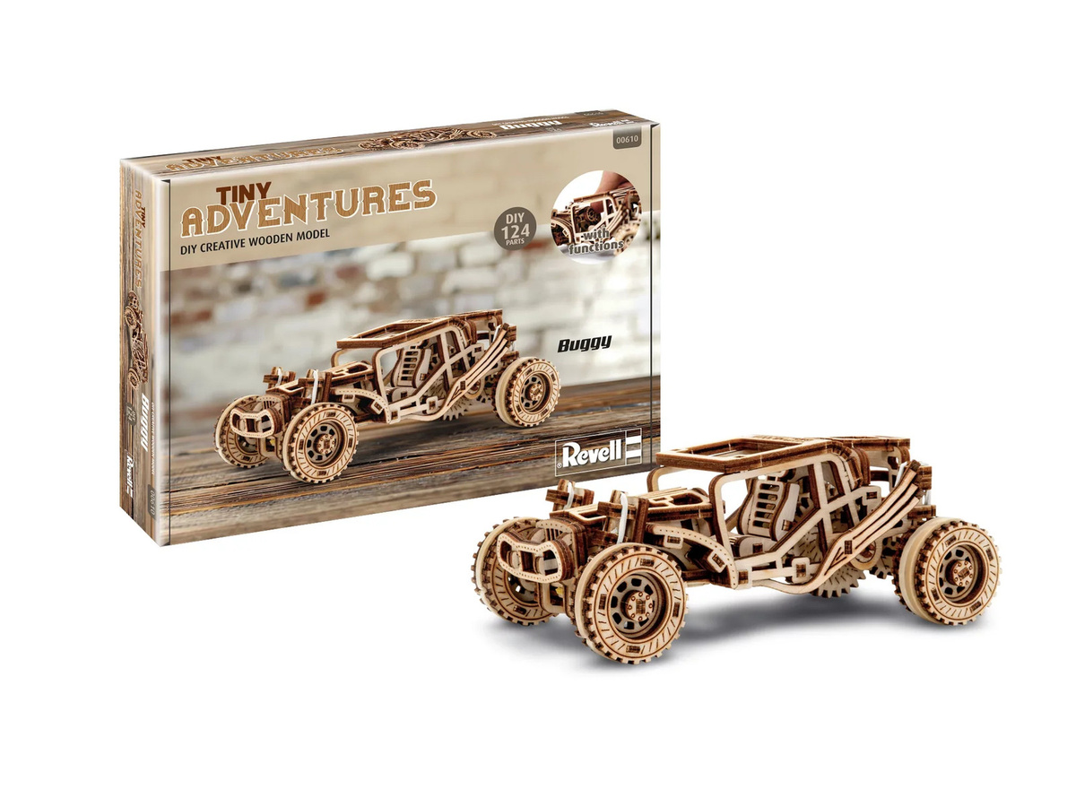 Revell Tiny Adventures Buggy, Holz, Automodell Bausatz - Bild 3