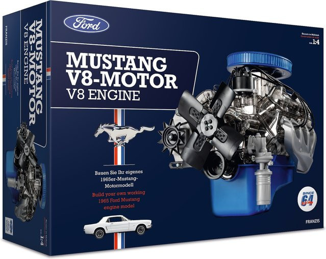 Franzis Verlag Ford Mustang V8-Motor Bausatz ab 14 Jahren 1:4 - Bild 2