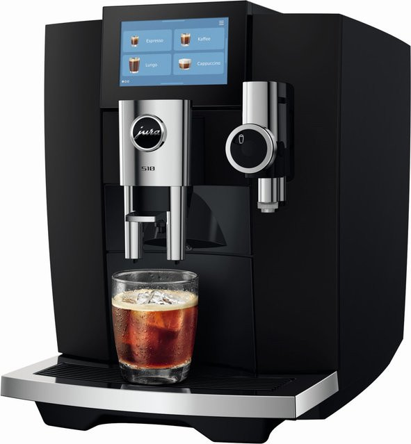 Jura S10 Kaffee-Vollautomat Obsidian Black mit Cold Brew Funktion - Bild 1