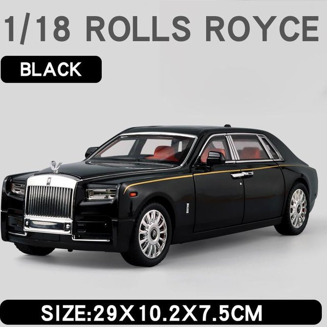Rolls Royce Phantom, Metallmodellauto, 1:18, mit Licht und Sound, ab 14 Jahren - Bild 1