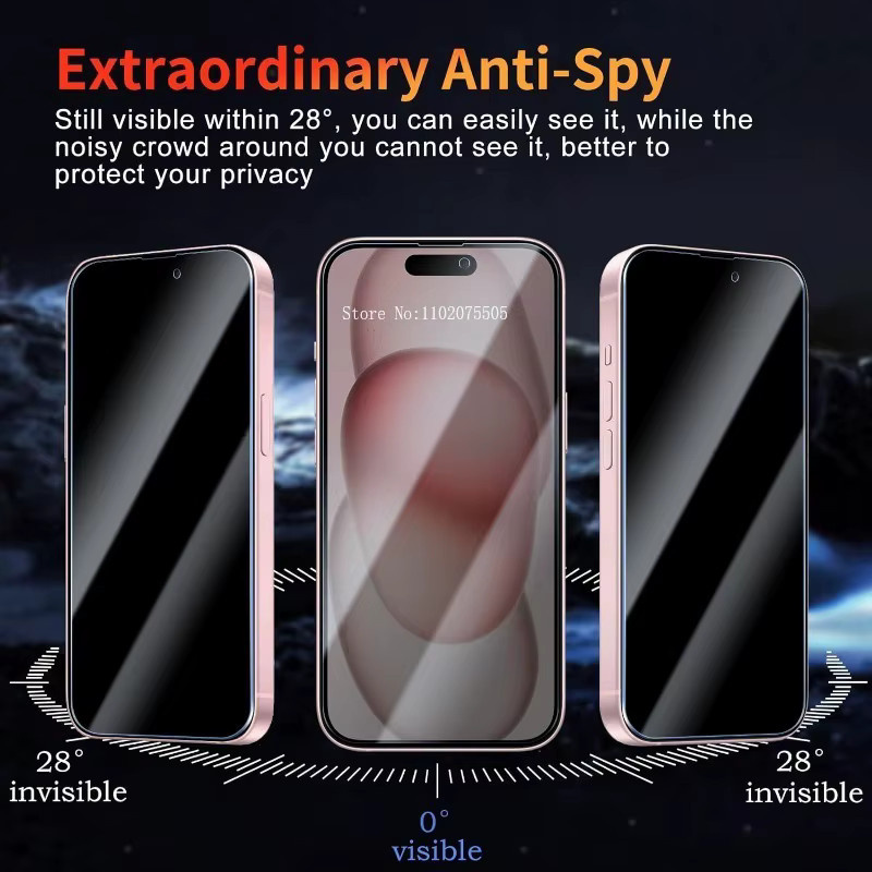 2 Stück Sichtschutz-Displayschutz aus gehärtetem Glas für Google Pixel 1 2 3 4 3A XL 5 6 7 8A in Transparent - Bild 4