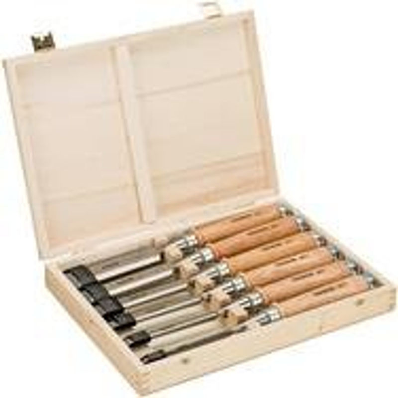 Bahco Stechbeitel-Satz 6-teilig mit Holzbox, Größen: 6 mm, 10 mm, 12 mm, 18 mm, 25 mm, 32 mm, Artikelnummer 425-083 - Bild 2