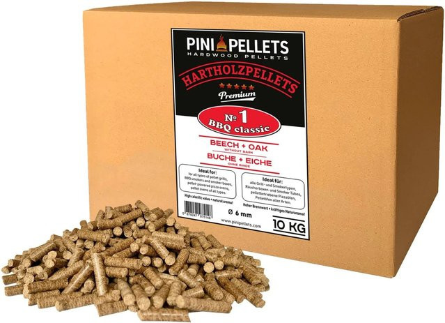 PINI Grillpellets BBQ Klassik №1 10 kg - Bild 1