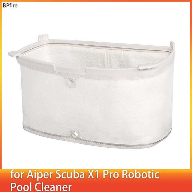Aiper Ultrafeiner Filterkorb für Scuba X1 Pro Roboter-Poolreiniger mit Doppelfiltration, Farbe: Weiß - Bild 1