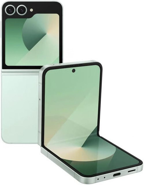 Samsung Galaxy Z Flip5 5G Refurbished Smartphone grün 8GB RAM 256GB Speicher SIM+eSIM - Bild 1