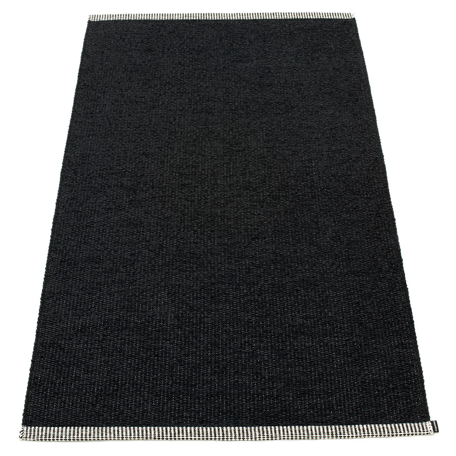 Pappelina Mono Teppich Schwarz B: 85 cm, T: 160 cm - Bild 1