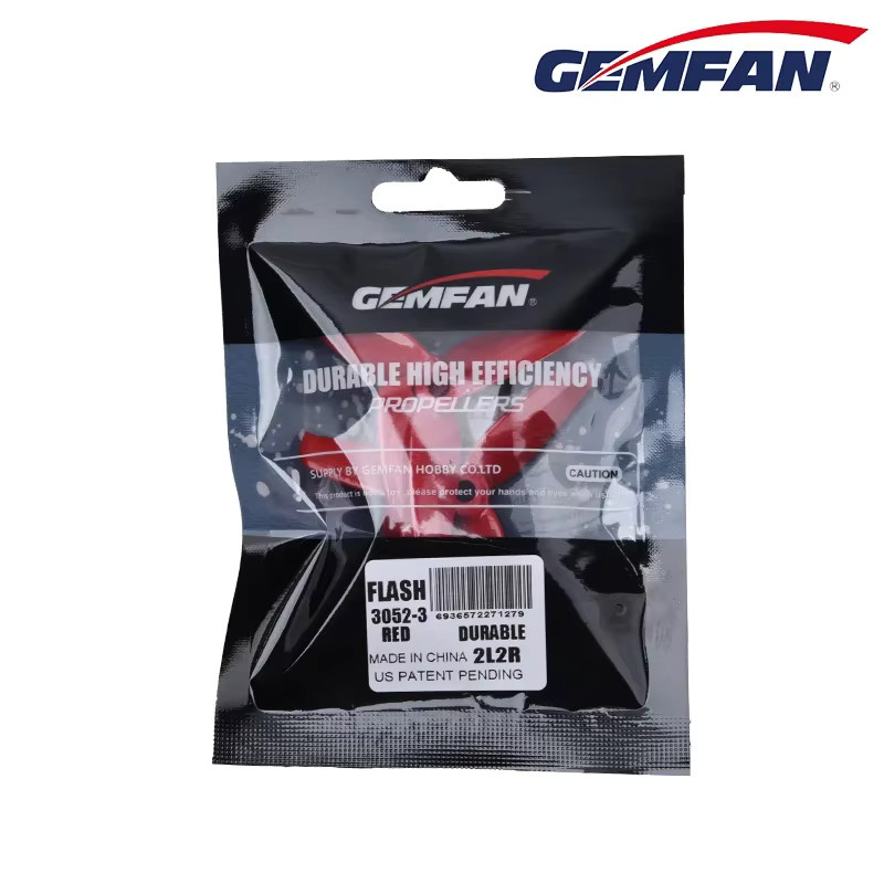 Gemfan Flash 3052 3-Zoll 3-Blatt PC-Propeller, 4 Paar - Bild 2