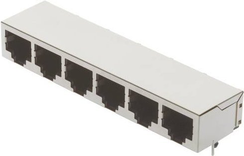 HARTING Buchse 09 45 551 1126 mit 8 Polen für Sensoren in Silber - Bild 1