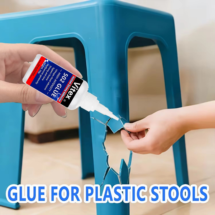 LOOLIFL Super Sekundenkleber Set für Holz, Gummi, Metall und Glas, 6 Stück, universeller Kleber für starke Haftung auf Leder und diverse Materialien - Bild 5