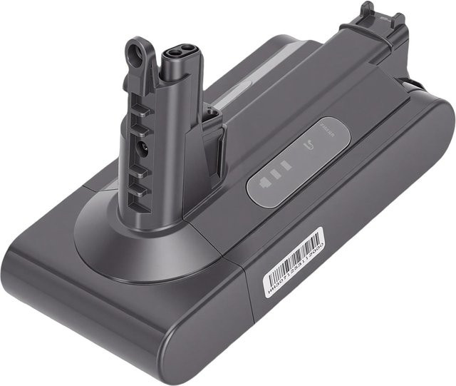 KaiSai Ersatzakku 3000mAh Li-Ionen für Animal Absolute Staubsauger in Grau - Bild 1