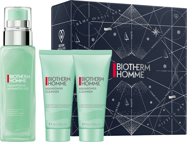 Biotherm Aquapower PNM Set, Gesichtspflege für Herren, 75 ml + 2x 40 ml Cleanser - Bild 1