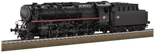 Märklin Güterzug-Dampflok Serie 150X der SNCF, H0, 1:87, Metall, Schwarz - Bild 1
