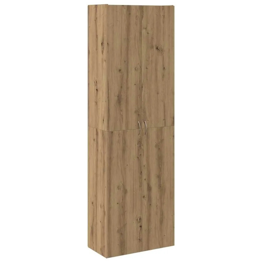 vidaXL Highboard Artisan-Eiche in Braun aus Holzwerkstoff, B/T/H: 60 x 32 x 190 cm - Bild 2