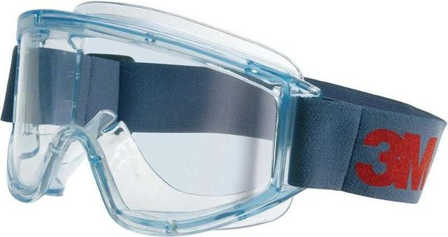3M Vollsichtbrille 2890S in Grau mit Antibeschlag-Schutz, Antikratz-Schutz und UV-Schutz nach EN 166 - Bild 2