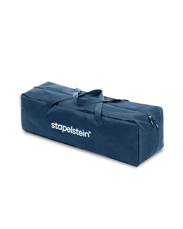 Stapelstein Bag in Dunkelblau aus Stoff - Bild 1