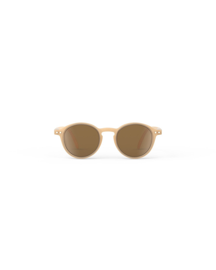 Izipizi Sonnenbrille Kinder, Panto, Vollrand, Kunststoff, Brown, Beige - Bild 1