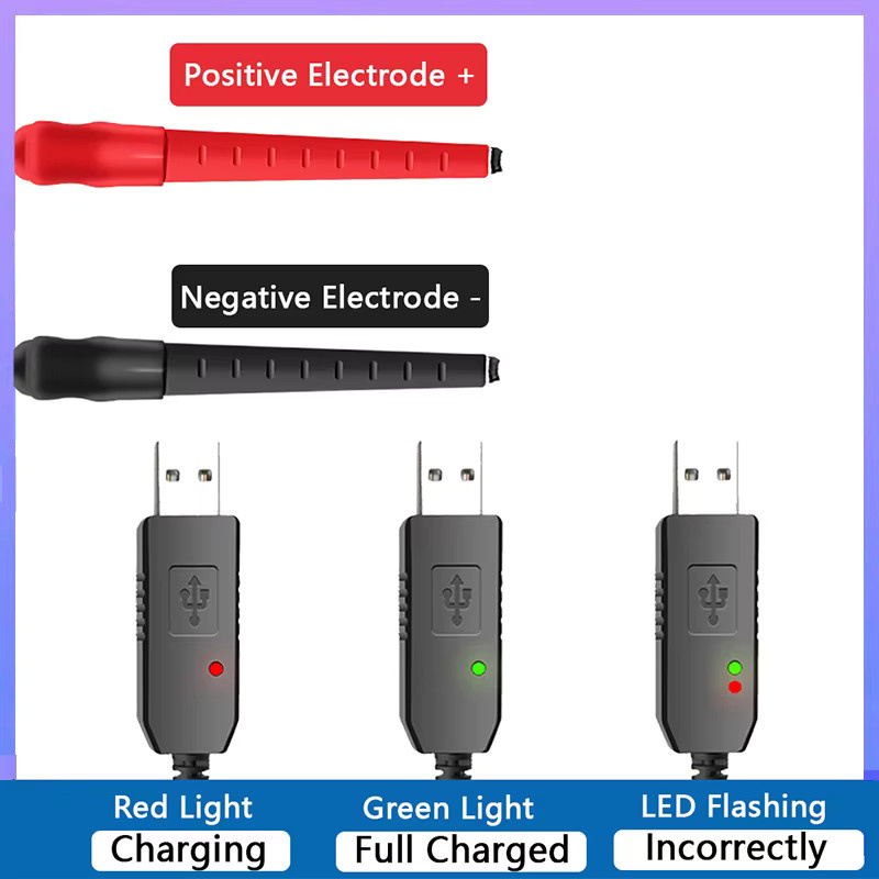 Universal USB-Ladegerät für Walkie Talkies Quansheng UV K5 K6 UV 5R Plus und Baofeng UV 82 DM 1701 UV 17 Zwei-Wege-Funkgeräte 3,7-7,4 V - Bild 2