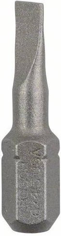 Bosch Schrauberbit Schlitz-Bit Extra-Hart 4,5 mm, 25 Stück, Silber - Bild 1