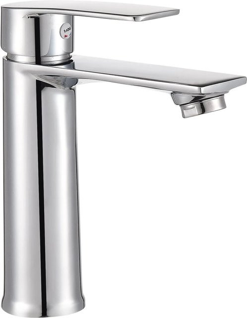 PXloue Waschtischarmatur Edelstahl Einhebelmischer für das Waschbecken in Silber gebürstet - Bild 1