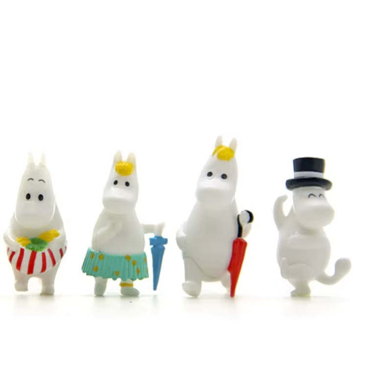 Bandai Moomins Figuren, 12-teiliges Set, bunt, Kunststoff - Bild 2