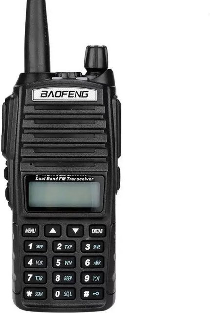 BAOFENG UV-82 Dual-Band Walkie-Talkie in Schwarz mit hoher Leistung und Geräuschunterdrückung - Bild 1