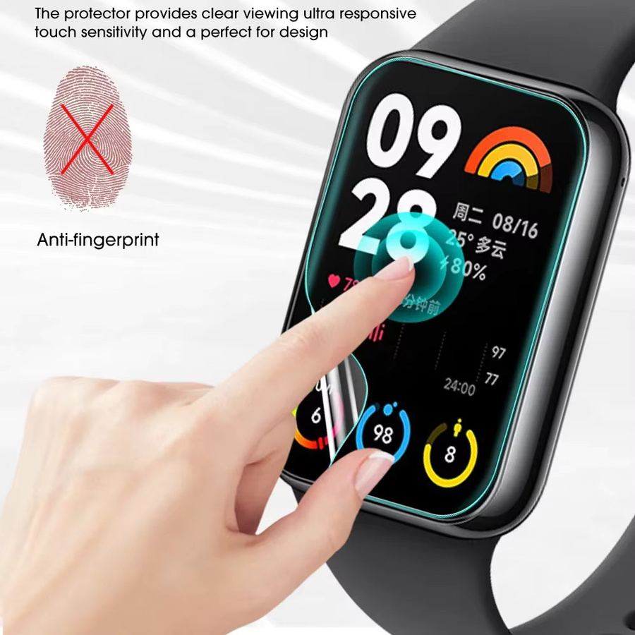 Xiaomi Band 8 Active Hydrogel Schutzfilm Transparent Vollständige Abdeckung für Xiaomi Mi Band 9 Active Zubehör - Bild 3